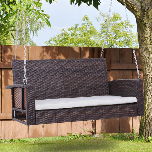 2-Person Rattan Bench Swing (done)