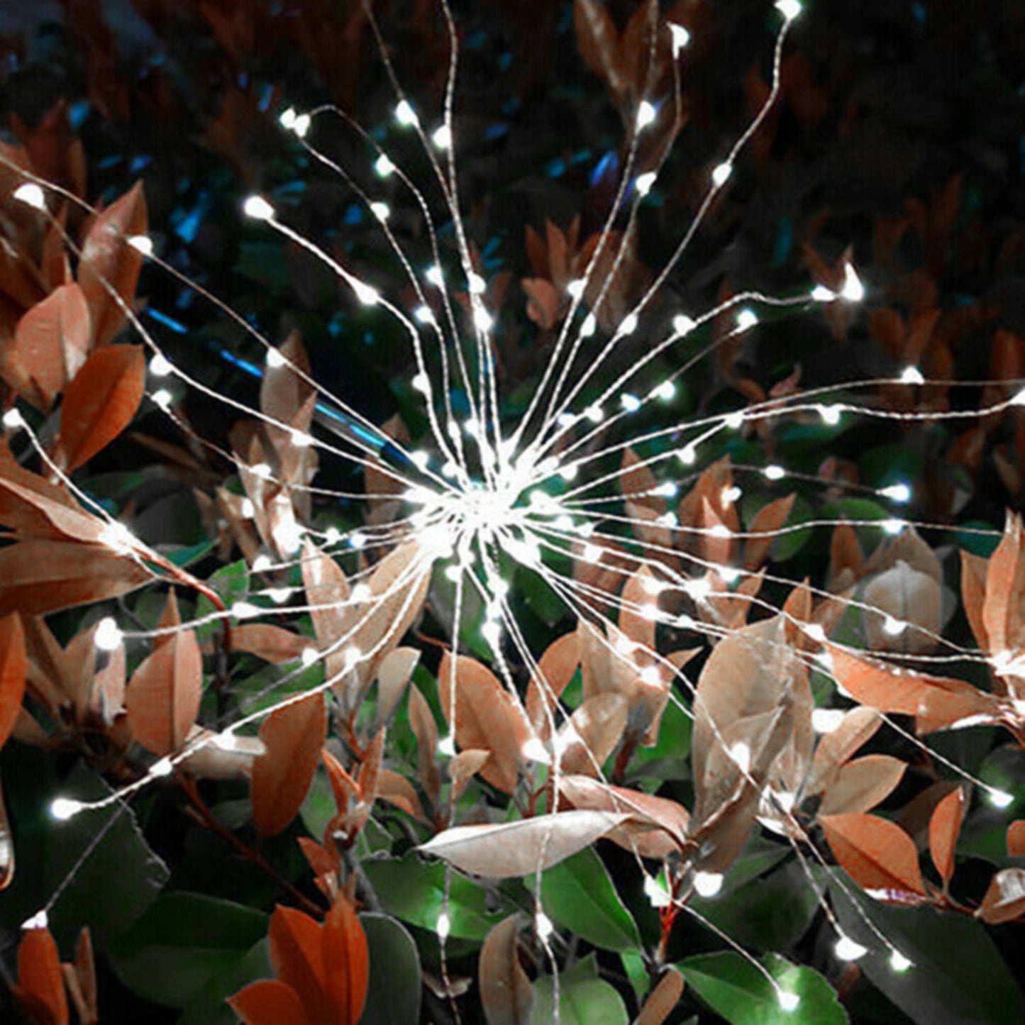 2-Piece Solar-Powered Firework Garden Lights (done)