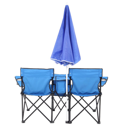 2-Person Folding Chair with Umbrella (done)