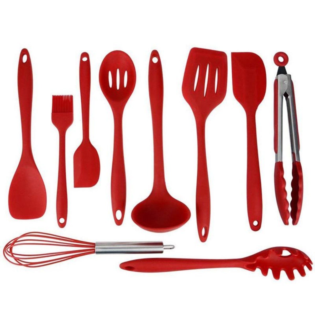 10-Piece Silicone Cooking Utensil Set (done)