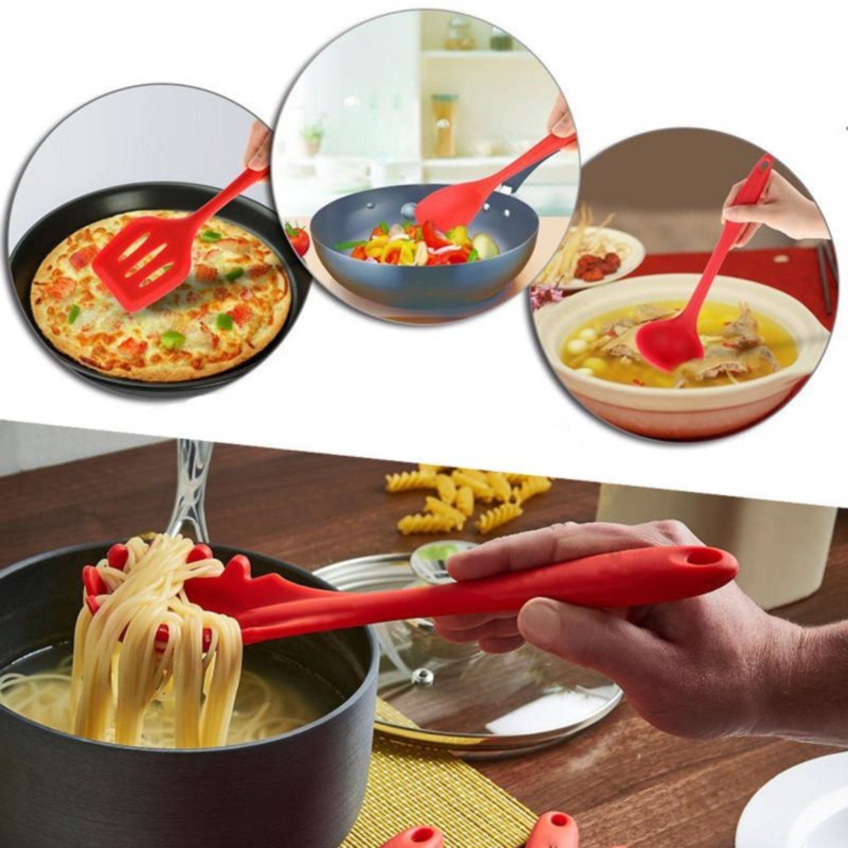 10-Piece Silicone Cooking Utensil Set (done)